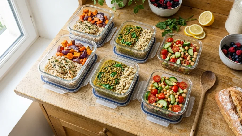 Batch cooking : préparer ses repas de la semaine en 2 heures