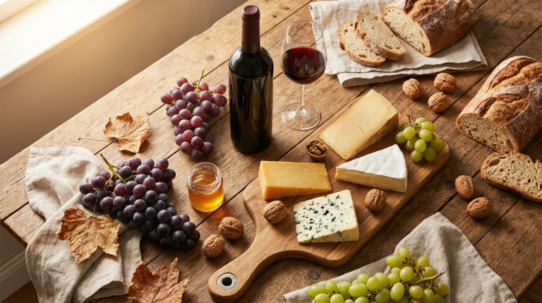 Produits gourmands : bien choisir vins, fromages et accords
